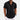 Men's white and grey striped short sleeve cotton dress shirt featuring a classic collar and button-up design, shown in black color, size XXL.