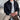 Black suede bomber jacket for men, featuring a lightweight design suitable for urban fall fashion, shown in a 4XL size.