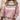 Mint green Fair Isle women's sweater with a Scandinavian knit pattern, featuring long sleeves and a cozy design in a rose color, size XXL.