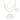 A multicolored gemstone necklace with intricate bead designs, set in gold, displayed on a white background.