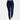 Navy blue high-waist stretch jeggings for women, featuring a skinny denim fit, shown in size 2XL.
