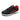 Navy blue men's dual-tone sneakers with cushioned sole, featuring a stylish design suitable for urban fashion, shown in black/red color combination, size 47.