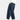 Navy blue men's linen pants with an elastic waist, designed for comfort and breathability. Eco-friendly and suitable for casual or active wear.