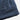 Navy blue ribbed corduroy pullover hoodie featuring a high collar and long sleeves, crafted from a textured fabric with a pattern similar to denim and woolen material.