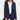 Navy blue women's lightweight hooded parka with water-resistant material in size XL, featuring a hood, long sleeves, and a full-length front zipper.