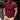 Men's fitted polo shirt in a wine red color, featuring short sleeves and a collared neckline, displayed on a mannequin or model.