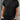Women's black XL short sleeve knit sweater with a pocket, showcasing a summer knitwear design.