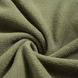 Olive green tactical fleece hoodie with military-inspired design, featuring long sleeves, a comfortable fit, and insulated interior for warmth.