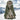 Olive green women's fur-lined winter parka in size 3XL, featuring an insulated design with a cozy fur collar. The eco-friendly coat showcases long sleeves and a fashionable silhouette, ideal for cold, snowy days.
