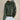 Olive green women's oversized hoodie featuring long sleeves and a cozy design, perfect for fall and winter fashion.