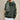 Olive green oversized hoodie for women, featuring a cozy design perfect for fall and winter fashion. The garment includes a spacious hood, long sleeves, and a relaxed fit, highlighting details like the shoulders and waist area.