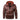 Orange hooded jacket with leather details, featuring a stylish urban design, suitable for winter; available in a vibrant red color and size 3XL, showcasing sleeves, a collar, and crafted from natural materials.