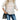 Oversized black and white checkered jacket in khaki color, featuring a classic collar and long sleeves, designed for plus size fashion.