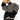Oversized Black & White Chunky Knit Turtleneck Sweater