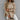 Oversized chunky knit turtleneck sweater in khaki, designed for women's winter fashion, displayed in a 3XL size. The sweater features long sleeves and a loose, comfortable fit.