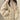 Oversized beige puffer jacket for women, featuring a fashionable winter coat design with a high collar, long sleeves, and a tailored waist, shown in an XL size.