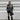 Oversized Grey Turtleneck & Black Thigh Highs - Trendy Autumn Fashion