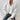 Oversized white textured knit sweater for women, designed for cozy winter fashion in a 3XL size, featuring long sleeves and a relaxed fit.
