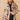 Oversized women's Aztec jacket in brown, featuring a boho tribal pattern, with a collar and long sleeves, designed for a relaxed fit, shown in size XL.