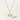 Gold tone pearl centerpiece necklace by YA-CHAN with a designer gold floral pendant, featuring a delicate chain and elegant body jewelry design.