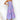Pink and blue striped maxi dress with spaghetti straps, perfect for summer beach outings, shown in an XL size.