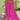 Pink floral sleeveless midi dress in lightweight fabric, featuring an A-line silhouette perfect for resort wear. The dress is shown in size 3XL, highlighting details such as a round neck and fitted waist, with the hemline reaching the thigh.