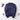 A marine blue women's lightweight quilted jacket in size 3XL featuring a diamond pattern design with long sleeves.
