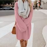 Pink wool coat for women, knee-length, featuring long sleeves, a collar, and tailored waist, suitable for winter fashion in size 3XL.