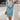 Elegant blue knee-length wool coat for women, featuring a structured design with long sleeves, a tailored collar, and a defined waist, suitable for winter fashion in size 3XL.