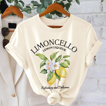 Plain white unisex t-shirt in apricot, size 2XL, displayed on a hanger against a plain background.