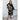 Plus size abstract print midi dress with long sleeves, tie waist, and stylish design suitable for party attire, in 4XL.