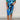 
Plus size blue satin dress featuring a leopard print design, styled for summer parties. The dress includes short sleeves and a flattering neckline, suitable for a chic and stylish look.