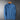 Premium Men's Blue Sweater with Braided Texture, Ribbed Cuffs, and Cozy Knit, displayed on a clothes hanger, size 3XL.