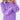 Purple chunky cable knit sweater for women in lavender color, 3XL size, featuring long sleeves and a cozy collar, showcased with the sweater worn by an individual displaying a gesture.