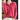 Red cashmere V-neck cardigan in dark pink, featuring long sleeves and a luxurious texture, designed for women's winter wear in size 2XL.
