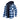 Men's insulated winter coat featuring a red flannel hooded design with tartan plaid pattern, displayed in a light blue and white color, available in size 4XL.