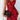 A sleeveless red floral ruffle dress in XXL, featuring a sheath silhouette with ruffle detailing, designed as an elegant cocktail dress with a focus on fashion and style.