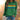 Red multicolor striped crewneck sweatshirt worn by person paired with jeans, showcasing casual autumn fashion.