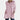 Red oversized tunic sweater with pockets for women, featuring a relaxed fit and long sleeves, in a rose color, size 3XL, perfect for fall fashion.