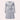 Ribbed gray long sleeve wrap dress in a skater style with a V-neck design, suitable for daytime wear and featuring a formal fashion design.