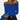 Royal blue off-shoulder lace evening top for women in size 2XL, featuring a delicate lace design with emphasis on the shoulders and neckline.