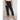 Rust corduroy high-waisted women's pleated pants in a vintage style, displayed in Nero color and size 3XL, featuring a flattering silhouette with waist emphasis and wide-leg design.