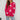 Blue and white star pattern crewneck sweater modeled by a person smiling, showcasing the casual knitwear's long sleeves and comfortable fit in XL size.