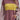Striped color block long sleeve casual pullover sweater for women in style 3, size 2XL, featuring a combination of white and purple colors.