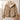 Stylish Beige Quilted Insulated Puffer Jacket with High Collar in Pecan Brown, size 3XL, featuring a quilted design, high collar, and long sleeves, ideal for fashionable outerwear.