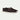 Dark brown men's slip-on loafers, lightweight and casual, made of suede leather, size 45.