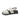 Stylish women's black platform orthopedic sandals with an ankle strap, featuring a sleek design suitable for walking, shown in white color and size 39.