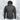 Gray tactical hoodie with a soft-shell, water-resistant design, featuring a military-grade construction. The hoodie includes elements such as a collar, long sleeves, and a comfortable fit, displayed on a human model.