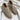 Taupe suede men's slip-on loafers in beige, size 47, made of natural leather material.