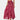 Teal Bohemian Floral Lace A-Line Skirt for Women's Summer Festival Wear displayed, featuring a vibrant red color in XL size with intricate lace detailing and a flattering A-line cut.